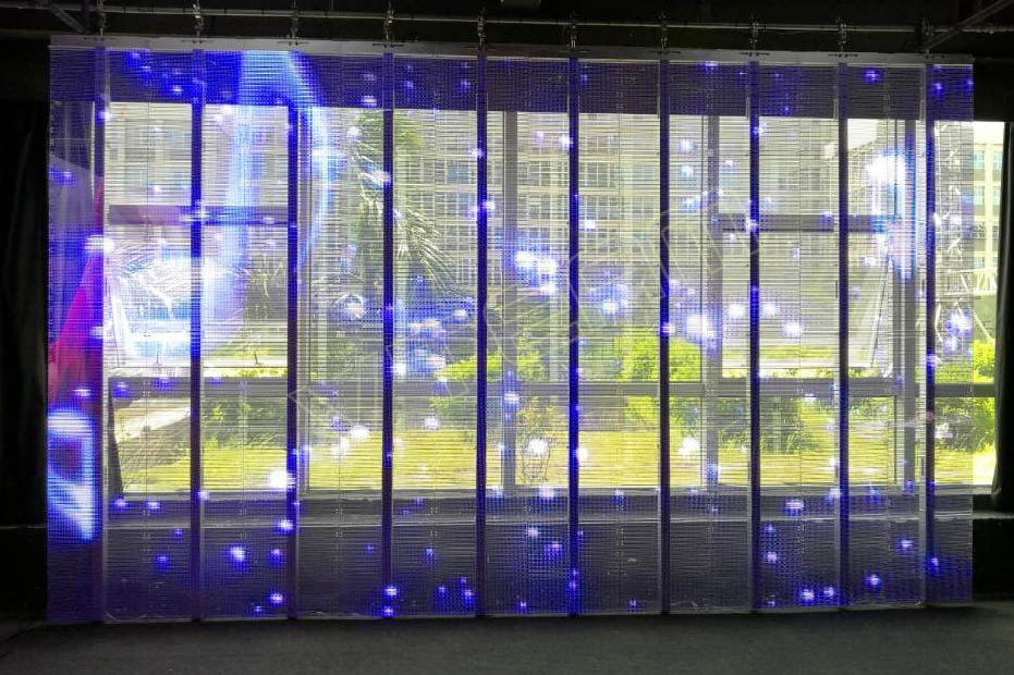 怎么查看全彩透明LED顯示屏型號？